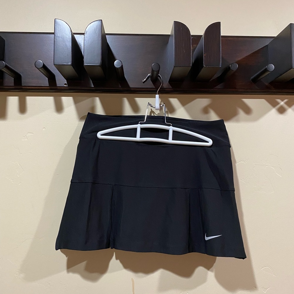 Nike - W’s Dri-fit Pleated Tennis Skort - Black -S